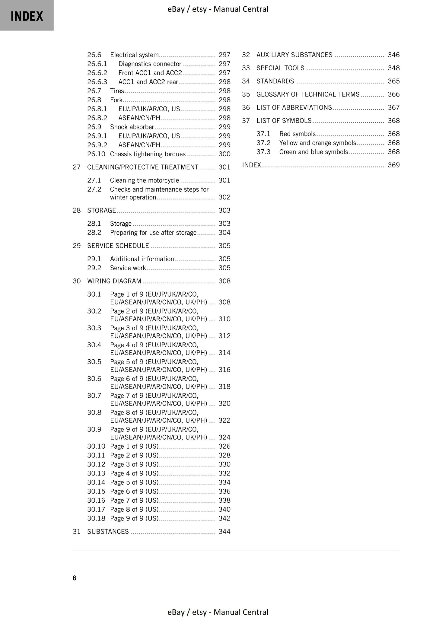 KTM 2023 - 390 Adventure - Service Workshop Repair Manual