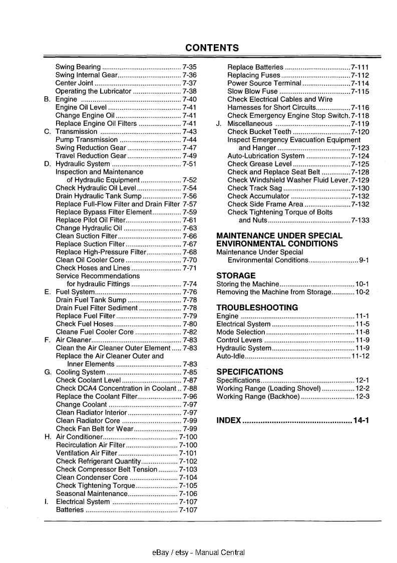 Hitachi EX5500-5 Operators Manual - Hydraulic Excavator