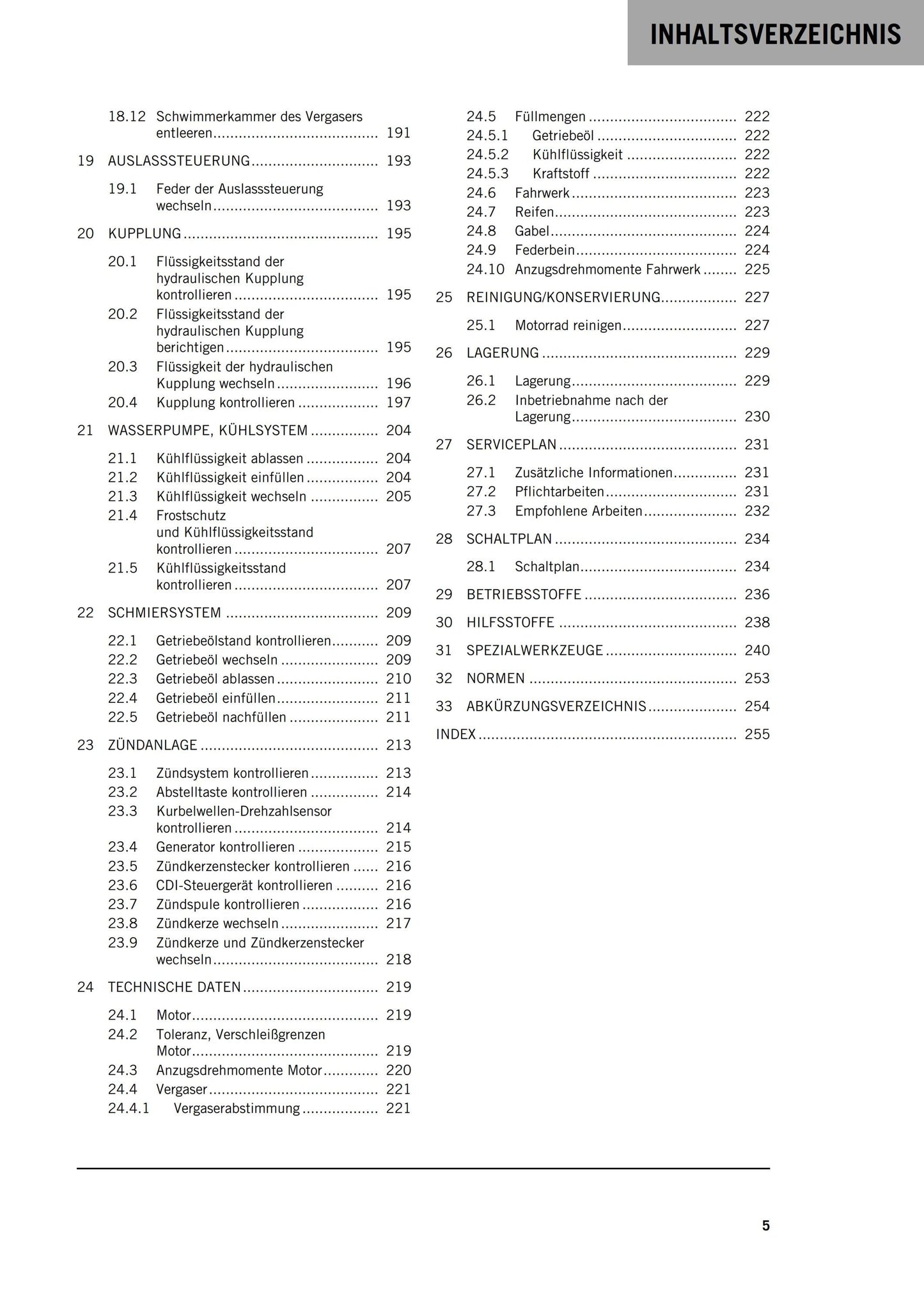 German Language - KTM 2021 - 65 SX - Reparaturanleitung - Service Workshop Repair Manual