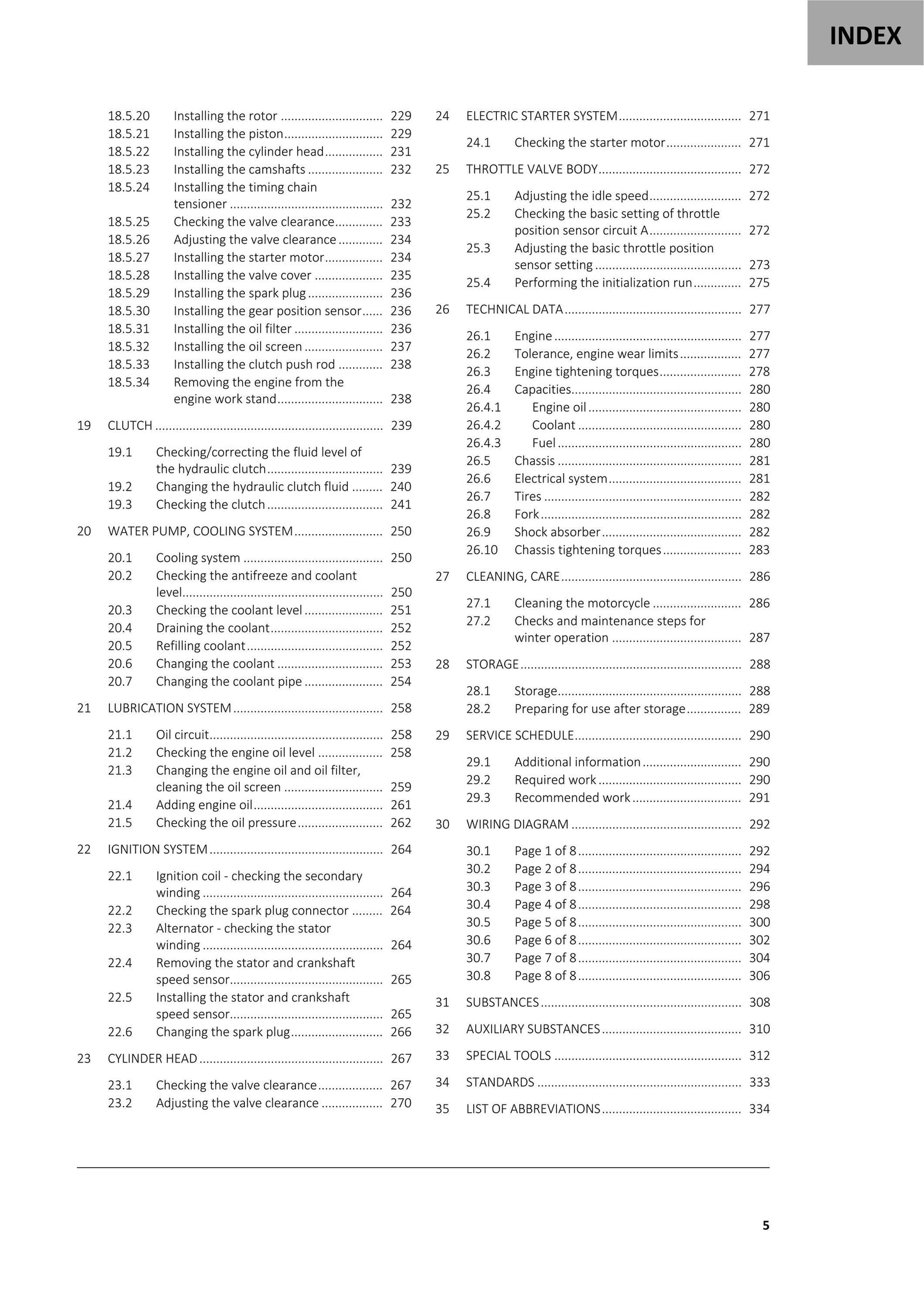 GasGas 2023 - EC 350F - Service Workshop Repair Manual