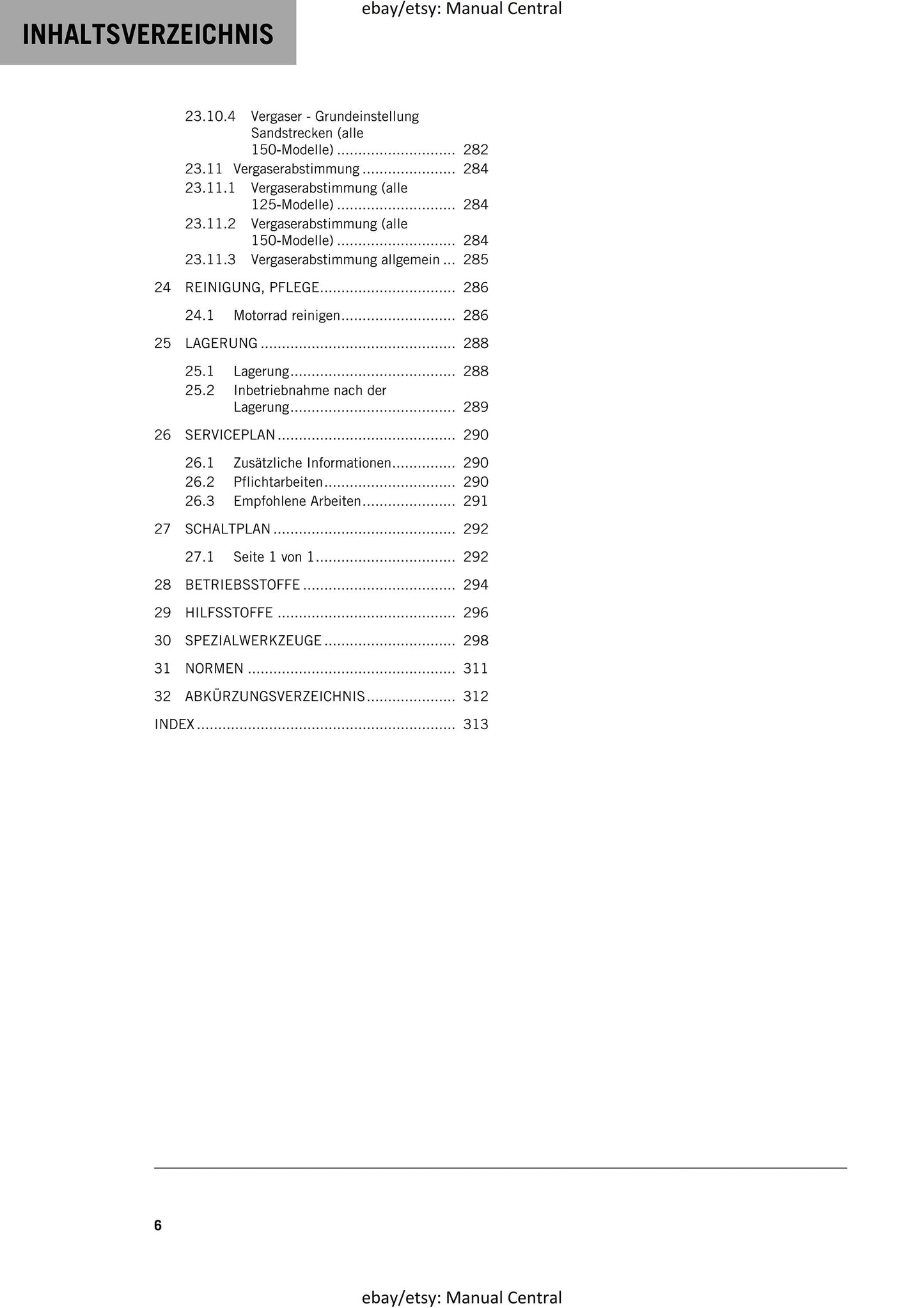 German Language - KTM 2020 - 125 150 SX - Reparaturanleitung - Service Workshop Repair Manual