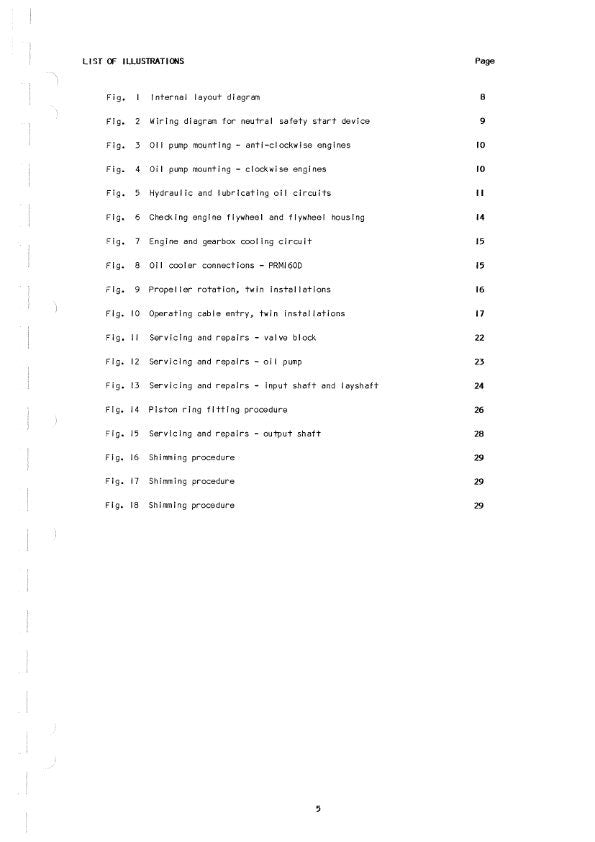 PRM - Marine Gearbox - PRM 160 PRM160 - Workshop Service Repair Manual