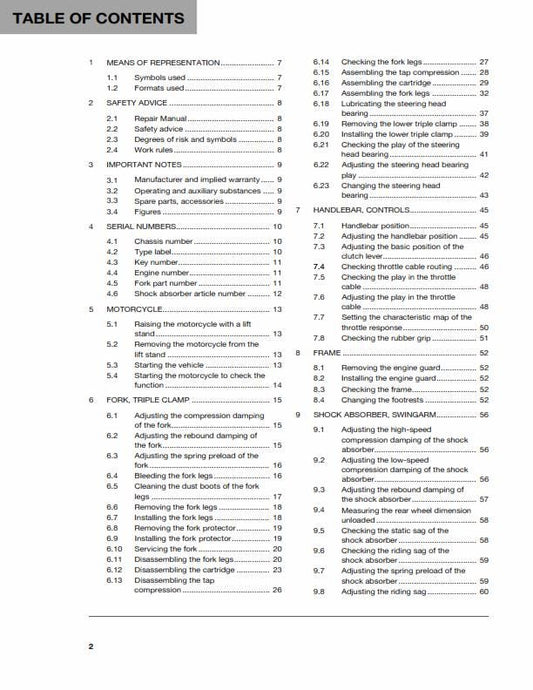 Husqvarna 2017 - FE 250 - Service Workshop Repair Manual