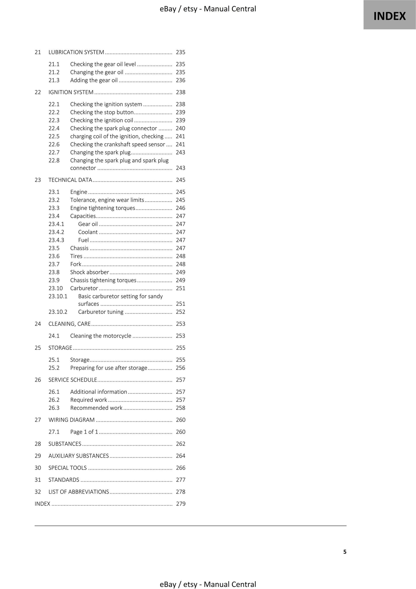 Gasgas 2021 - MC 85 - Workshop Service Repair Manual