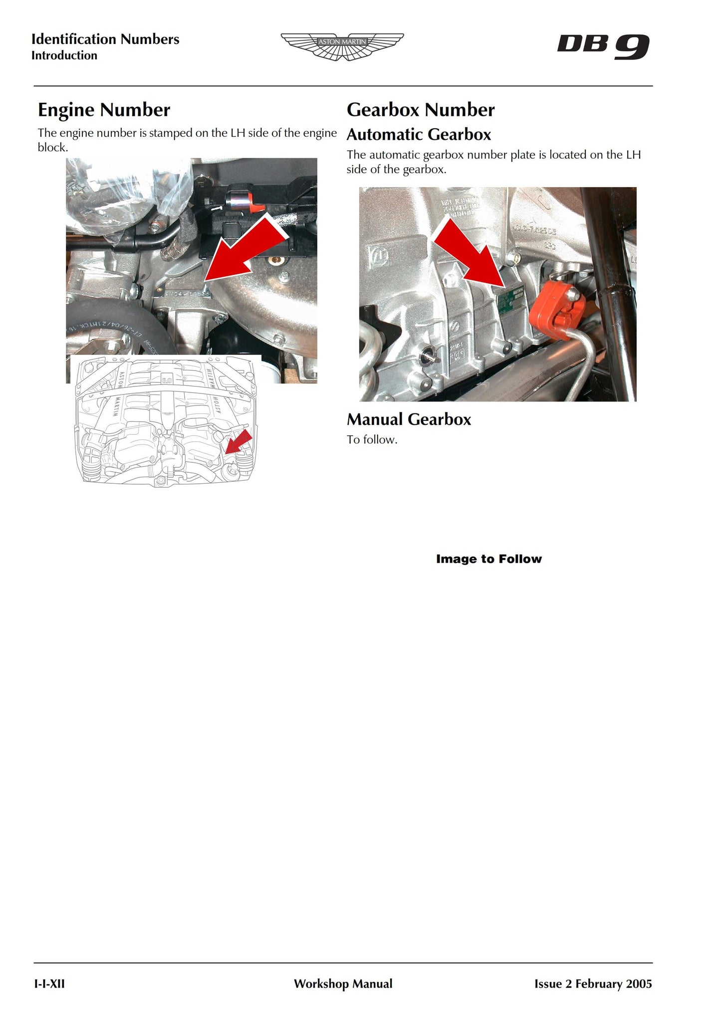 Aston Martin DB9 & Volante - Issue 2 - Workshop Service Repair Manual