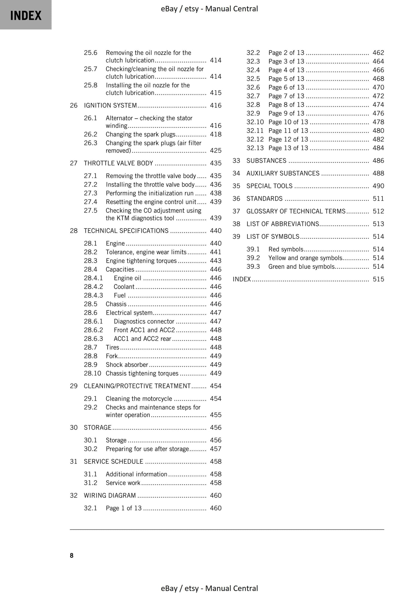 KTM 2023 - 1290 Super Duke GT - Service Workshop Repair Manual