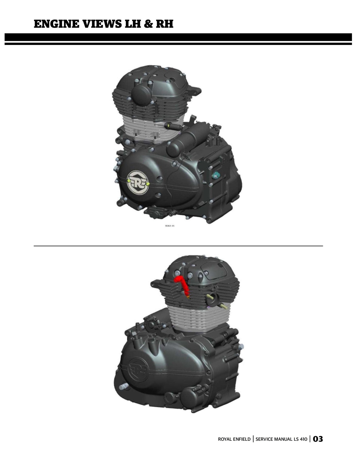 Royal Enfield Engine - LS410 LS 410 Service Workshop Repair Manual 2016 Edition