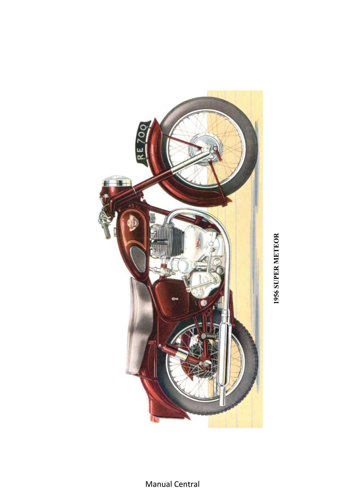 1956 to 1963 Royal Enfield Constellation 1958 on, Super Meteor 1956 on Workshop Service Repair Manual