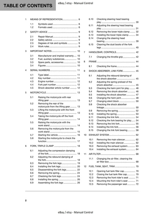 Husqvarna 2020 - Svartpilen 701 - Workshop Service Repair Manual