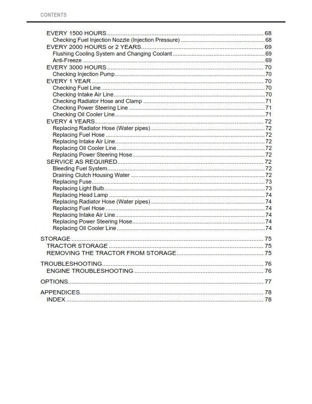 Kubota Tractor - L2501 - Operator Manual