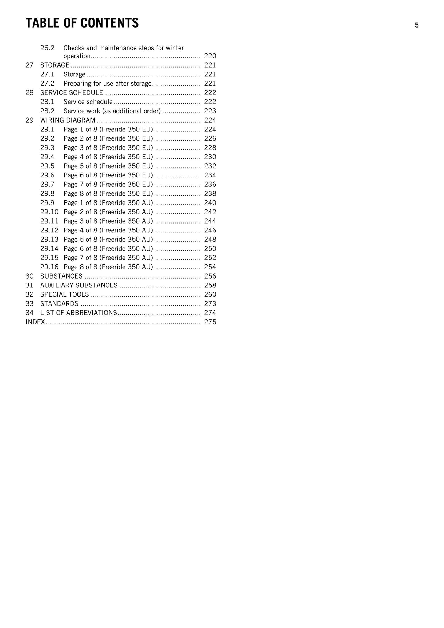 KTM 2015 - Freeride 350 EU AU - Service Workshop Repair Manual
