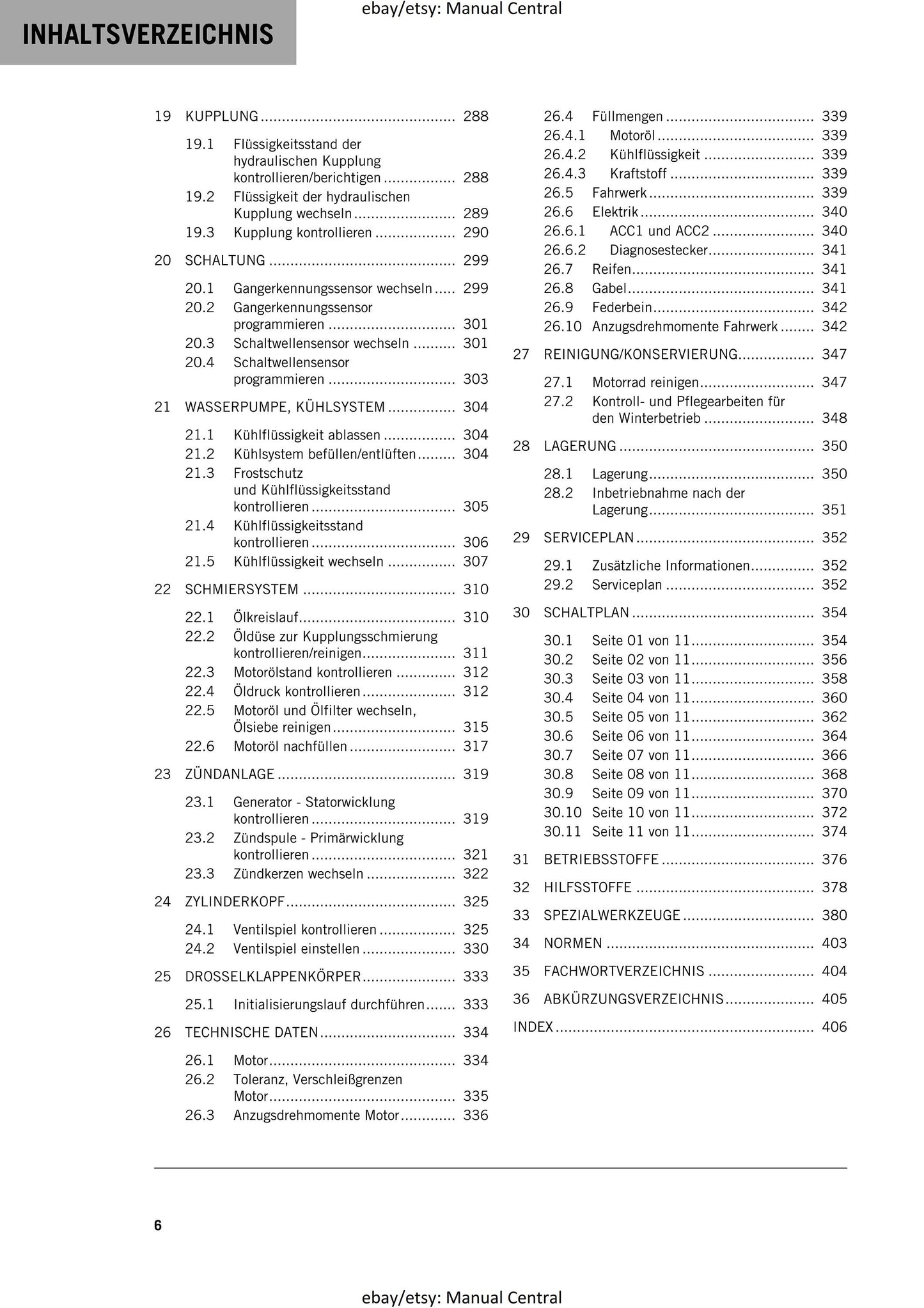 German Language - KTM 2023 - 690 Enduro R EU Edition - Reparaturanleitung - Service Workshop Repair Manual