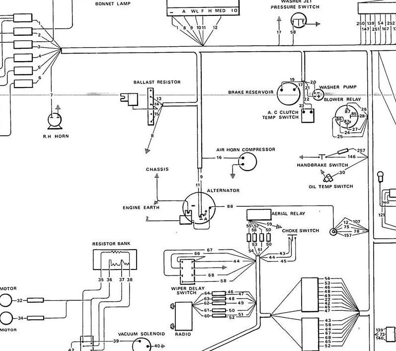Aston Martin 1979 V8 Cars -Wiring Circuit Diagram