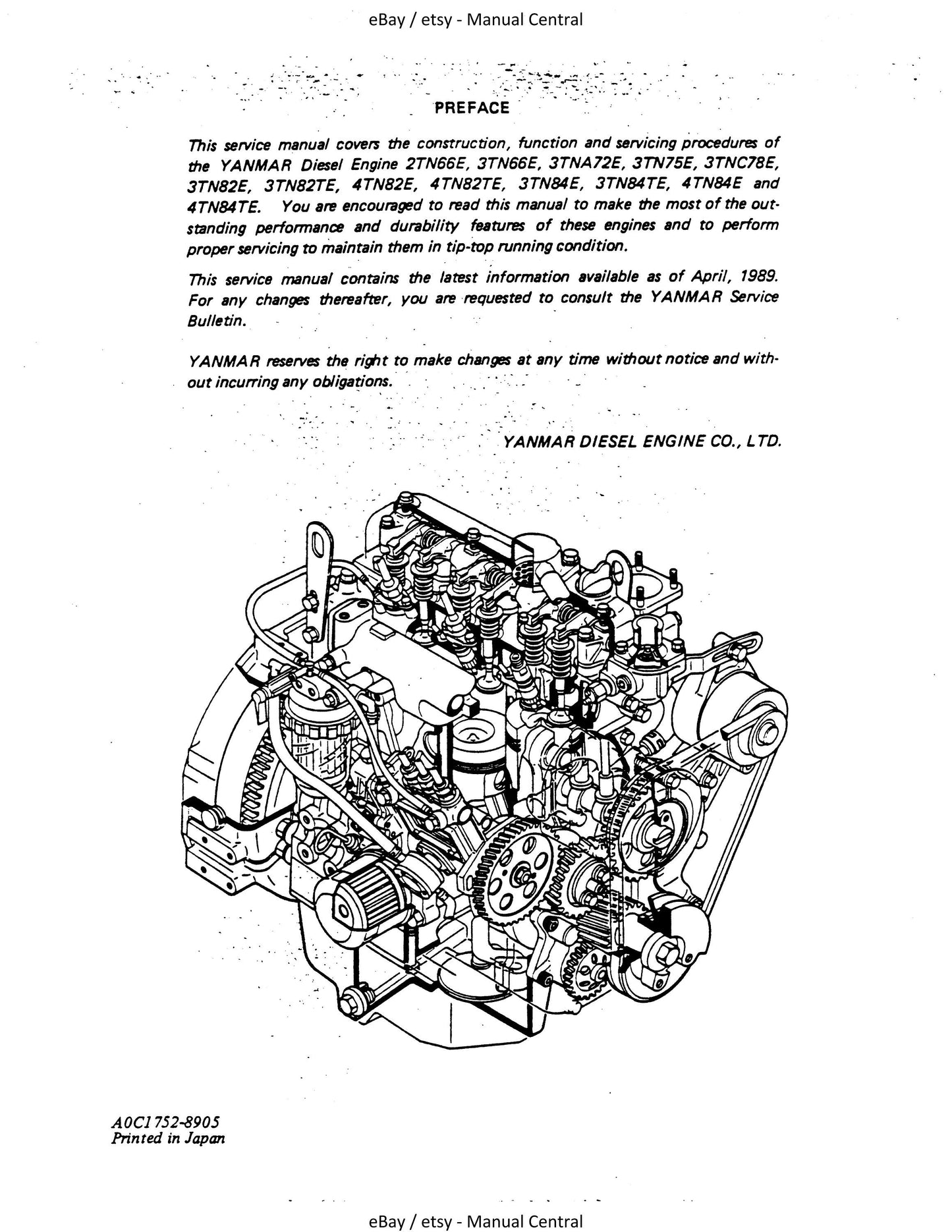 Kobelco Engine Service Manual - sk007-2 sk013 sk015 sk025 sk030 sk035 - Workshop Service Repair Manual
