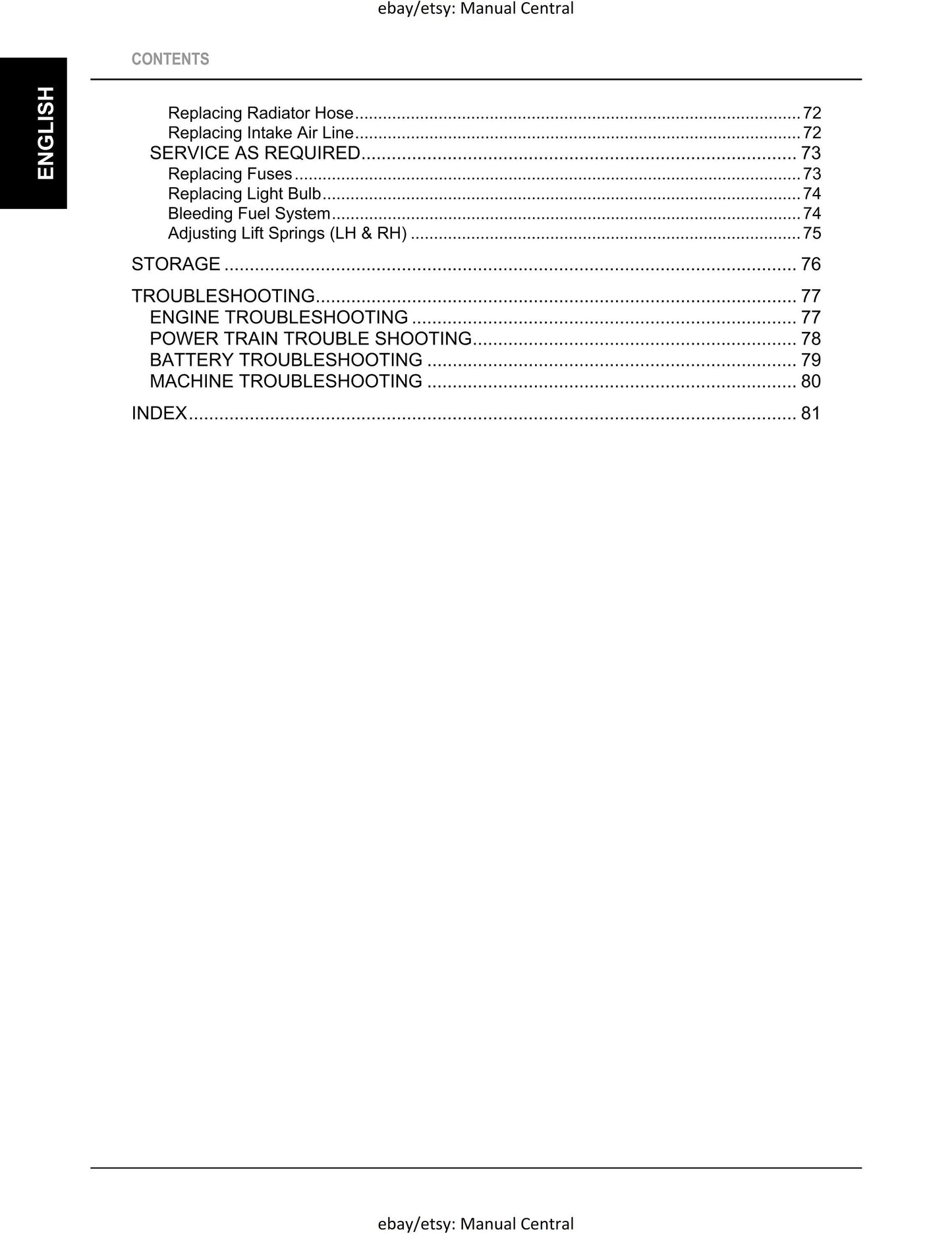 Kubota Front Mower - Operator Manual - F2690E F2690 F3990