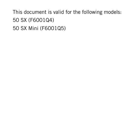 KTM 2017 - 50 SX Mini - Service Workshop Repair Manual