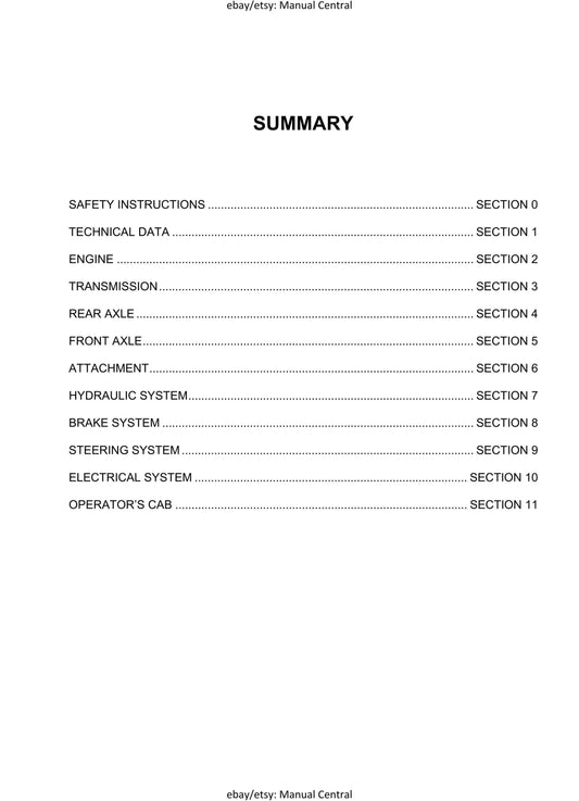 New Holland - F156.6 F156.6A Grader Workshop Service Repair Manual