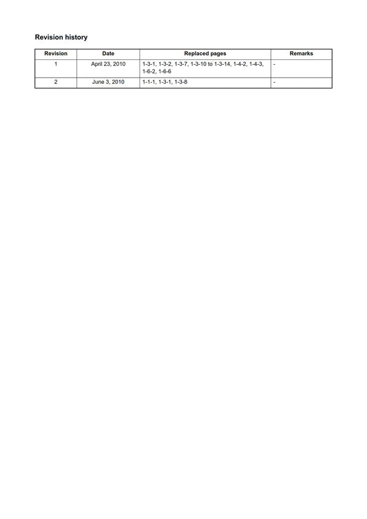 Kyocera FS-1370DN - Service Workshop Repair Manual - June 2010