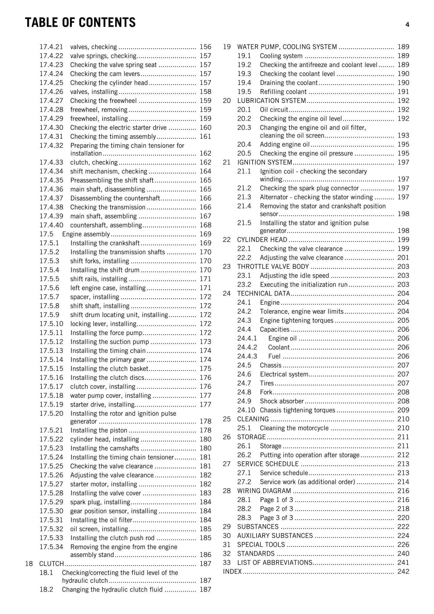 KTM 2015 - 250 SX-F Factory Edition - Service Workshop Repair Manual