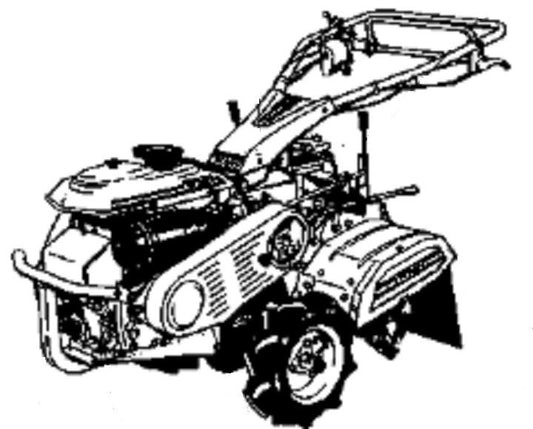 Kubota Tiller - AT-70S America - Illustrated Parts Manual