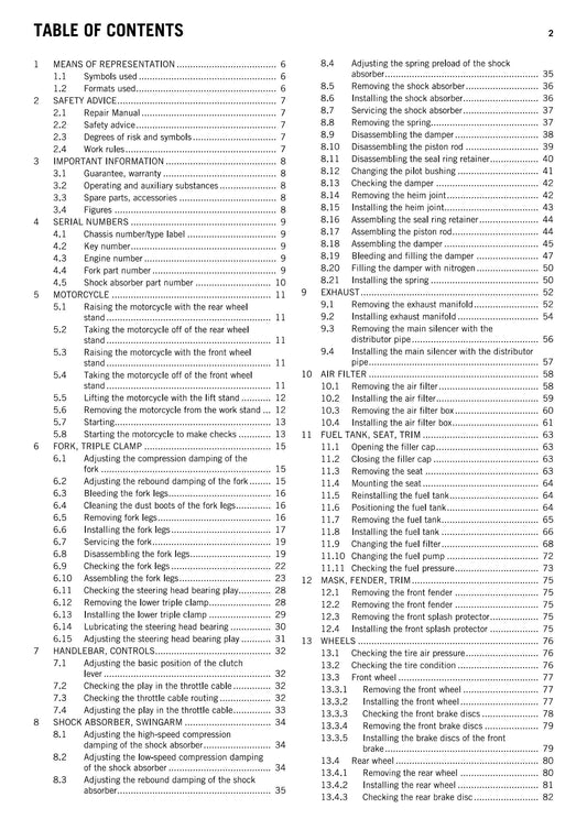 KTM 2012 - 990 Supermoto R - Workshop Service Repair Manual