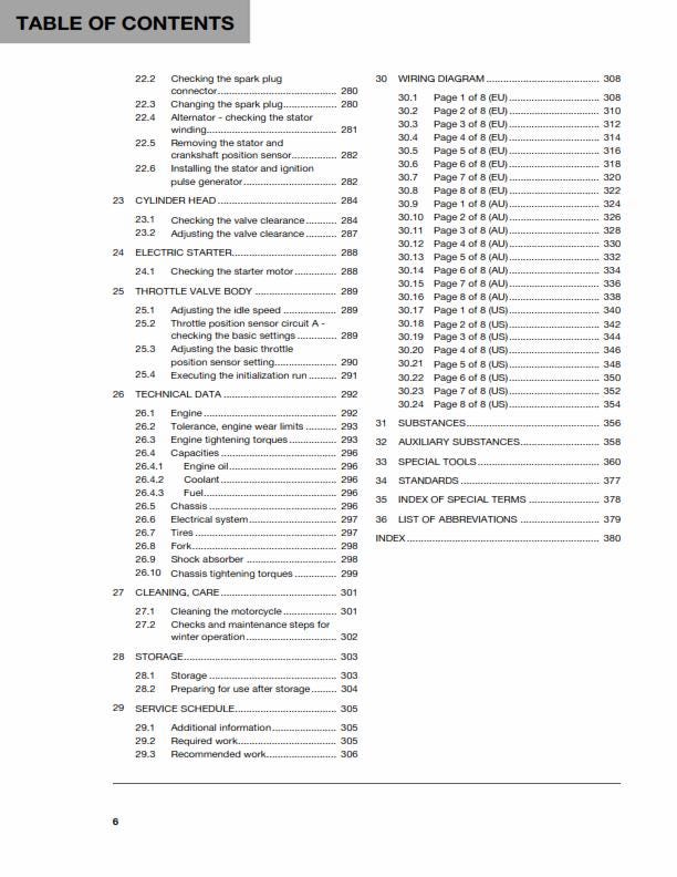Husqvarna 2018 - FE 250 - Workshop Service Repair Manual