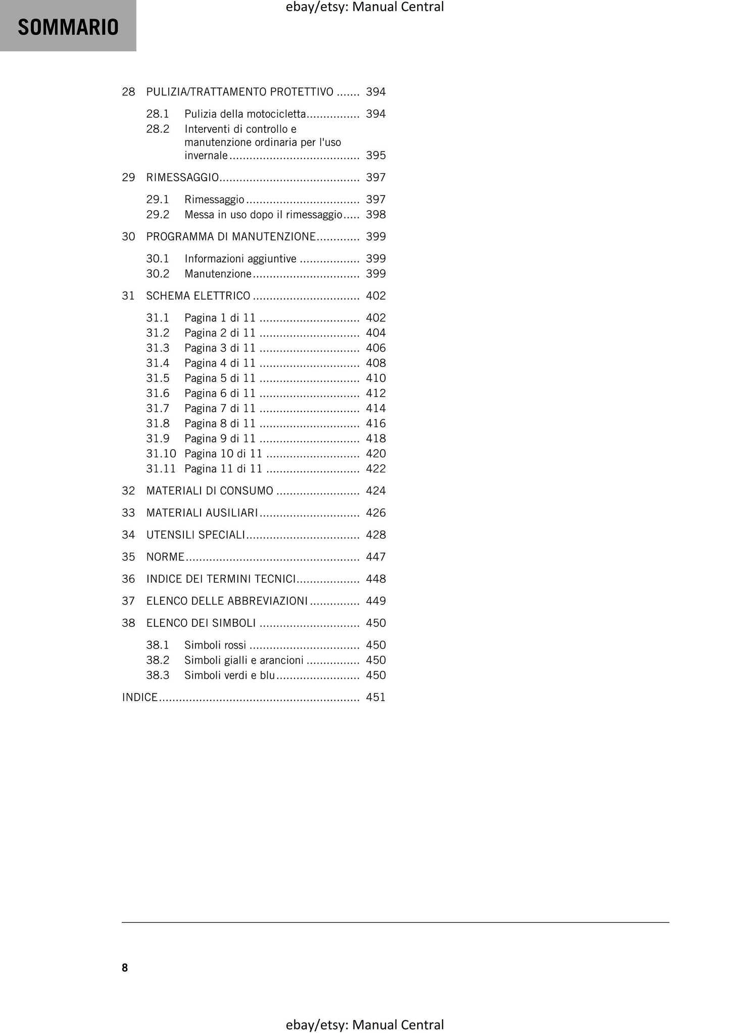 Italian Language - KTM 2023 - 890 Smt - Manuale Di Riparazione