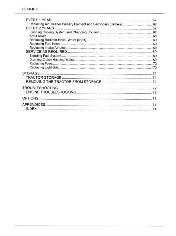 Kubota Tractor - B2301 B2601 - Operator Manual