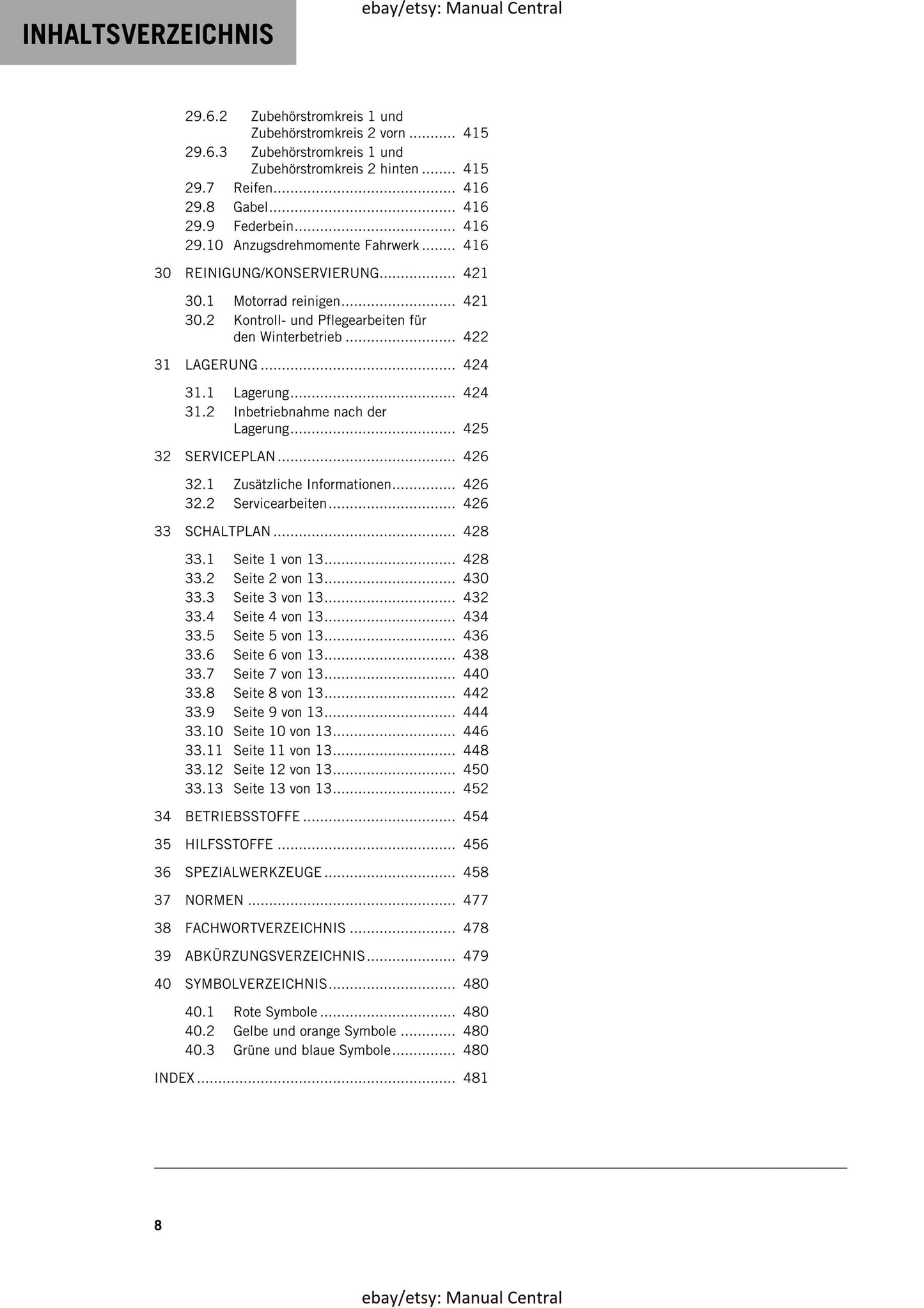 German Language - KTM 2023 - 1290 Super Adventure S - Reparaturanleitung - Service Workshop Repair Manual