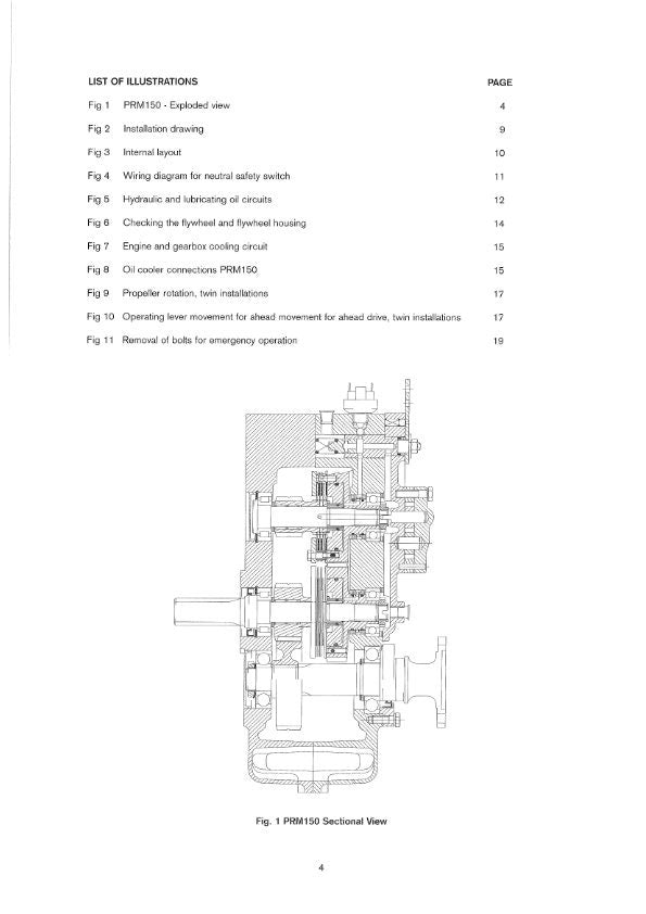 PRM - Marine Transmissions - PRM 150 PRM150 - Workshop Service Repair Manual