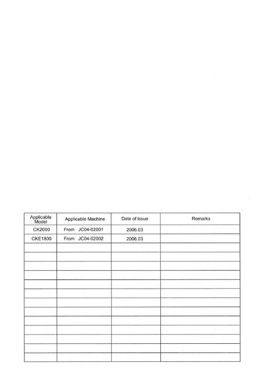 PDF - Kobelco Crawler Crane - CKE1800 CK2000 - Shop Manual - Workshop Service Repair Manual