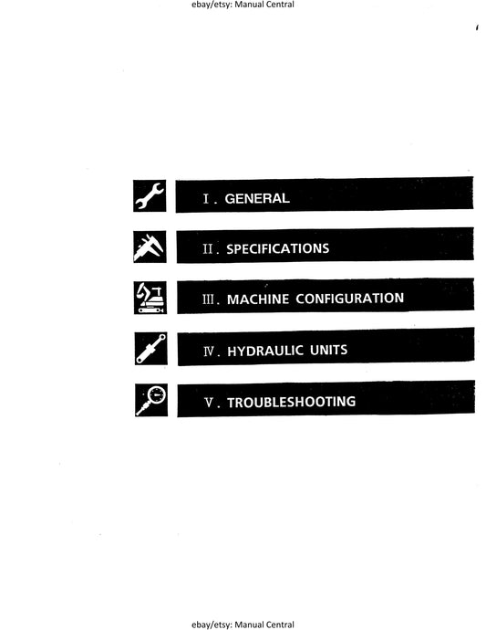Kobelco - Hydraulic Excavator - SK024 SK027 SK032 - Workshop Service Repair Manual