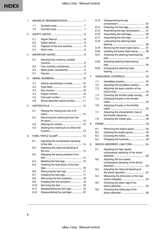 Husqvarna 2020 - FE 250 - Workshop Service Repair Manual