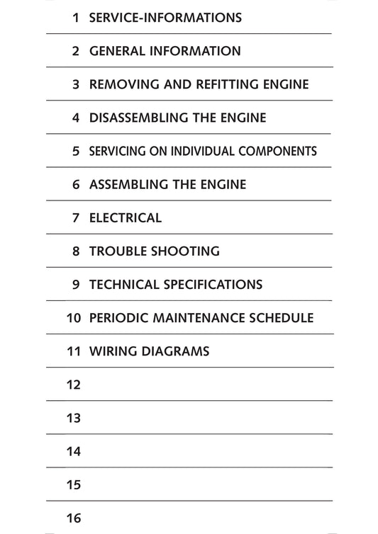 KTM 1999 2000 2001 2002 2003 - 250 300 380 Sx Mxc Exc - Engine - Service Workshop Repair Manual