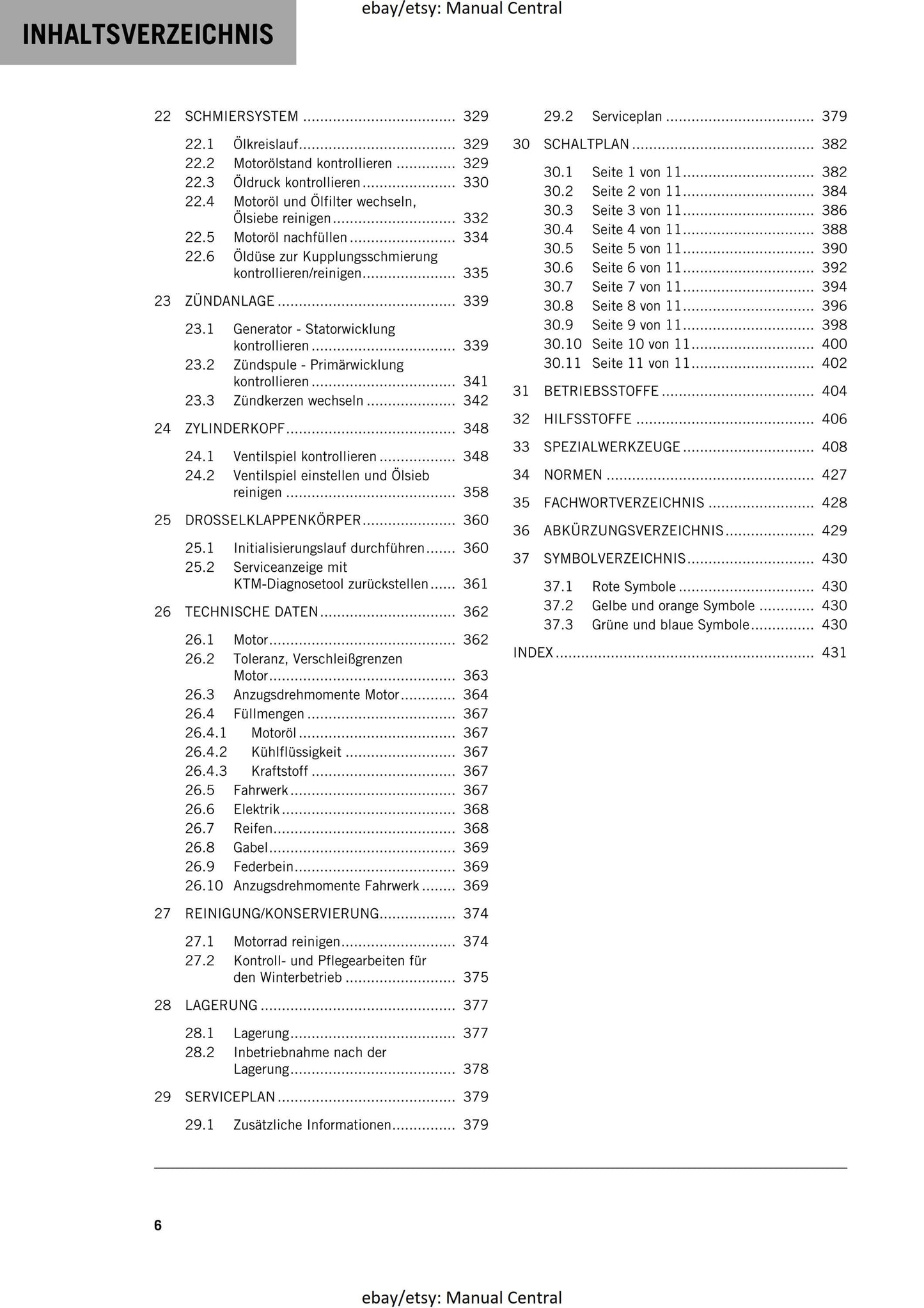 German Language - KTM 2023 - 890 DUKE GP - Reparaturanleitung - Service Workshop Repair Manual