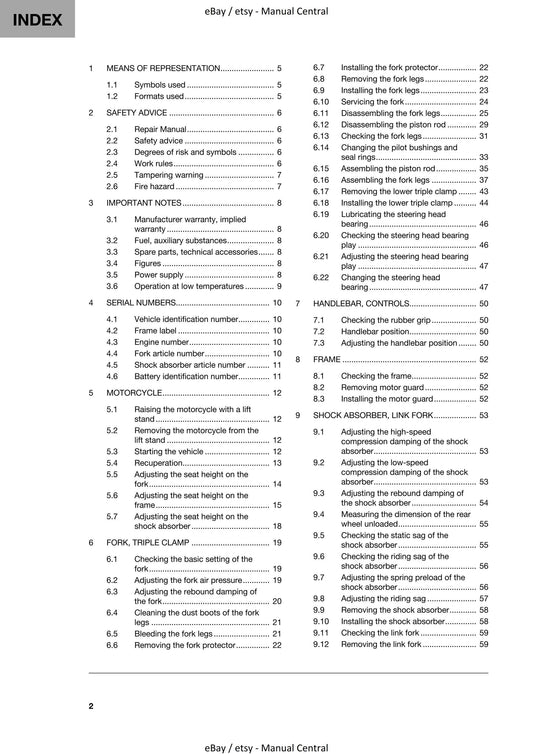 Husqvarna 2022 - EE 3 5 - Service Workshop Repair Manual