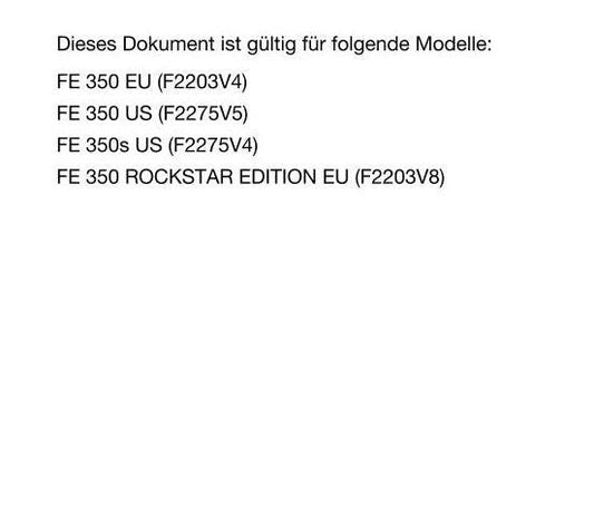German Language - Husqvarna 2022 - FE 350 350s Rockstar Edition - Reparaturanleitung