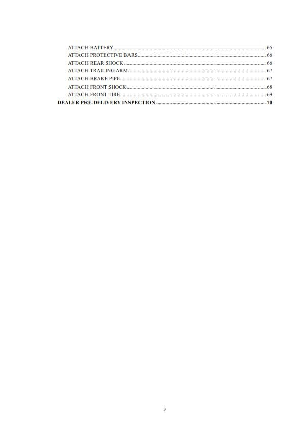Joyner Go Kart - JNSZ150DS Owners Parts Manual