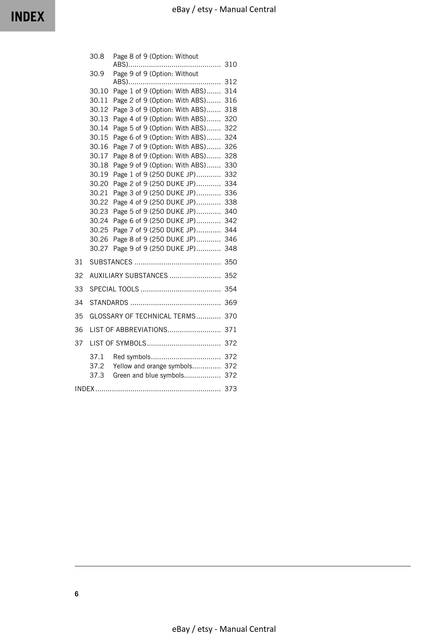 KTM 2023 - 250 Duke - Service Workshop Repair Manual
