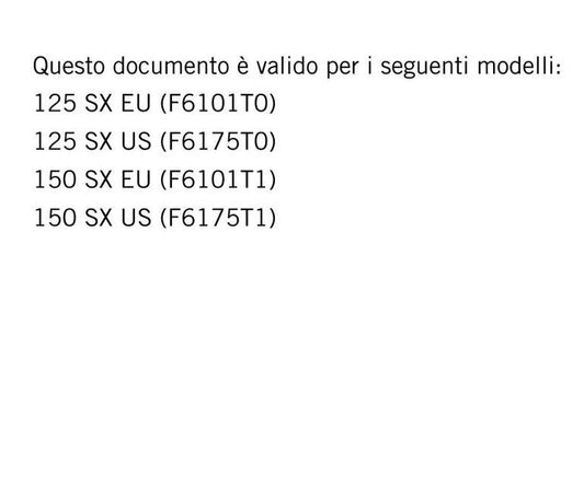 Italian Language - KTM 2020 - 125 150 SX - Manuale Di Riparazione