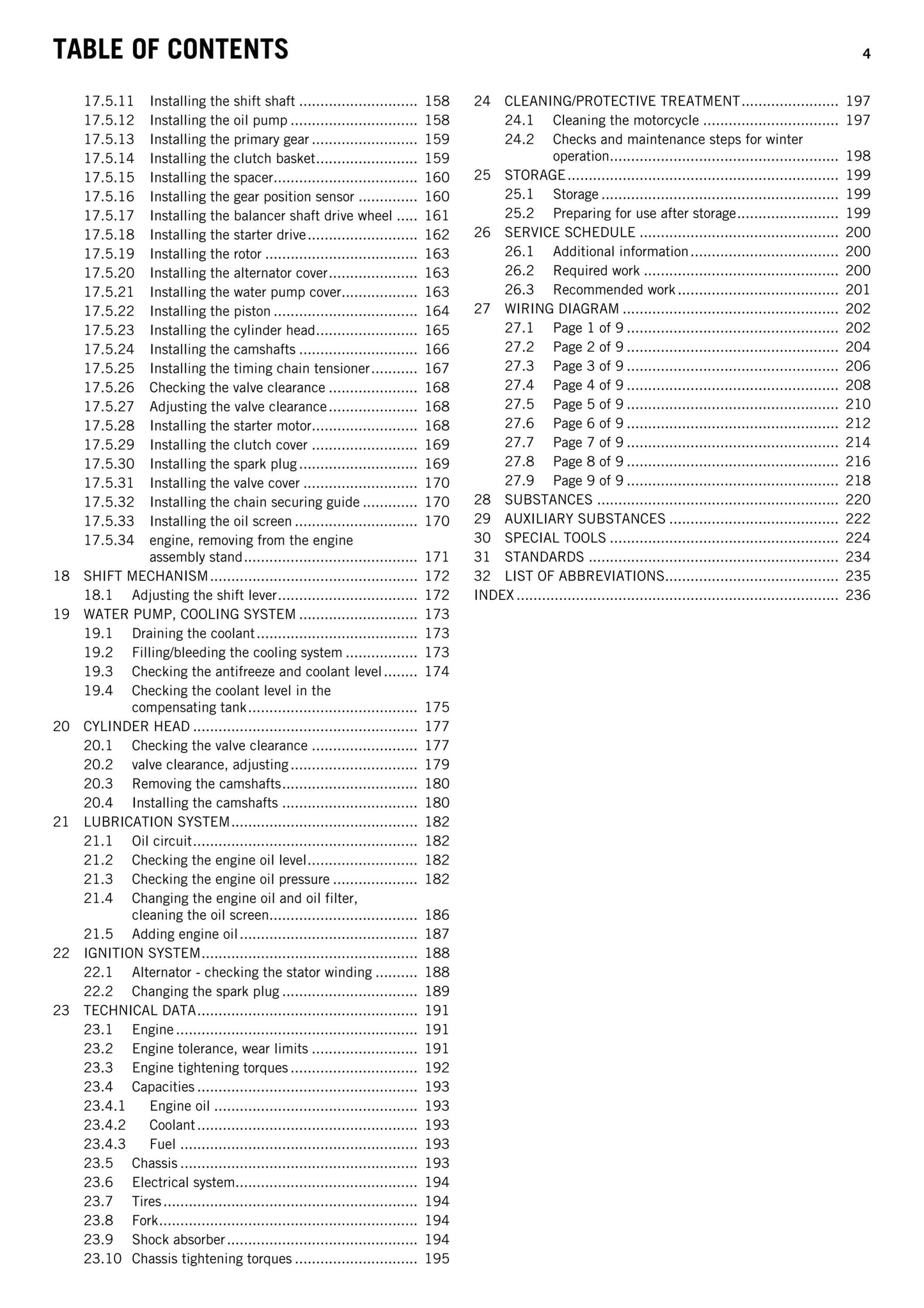 KTM 2014 - RC 125 EU - Service Workshop Repair Manual