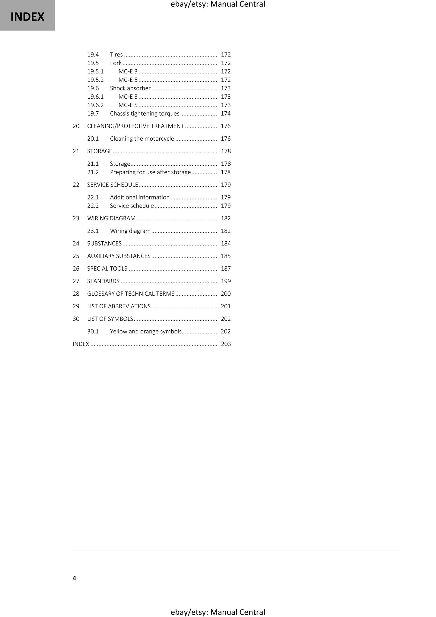 GasGas 2024 - MC-E 3 / MC-E 5 - Service Workshop Repair Manual