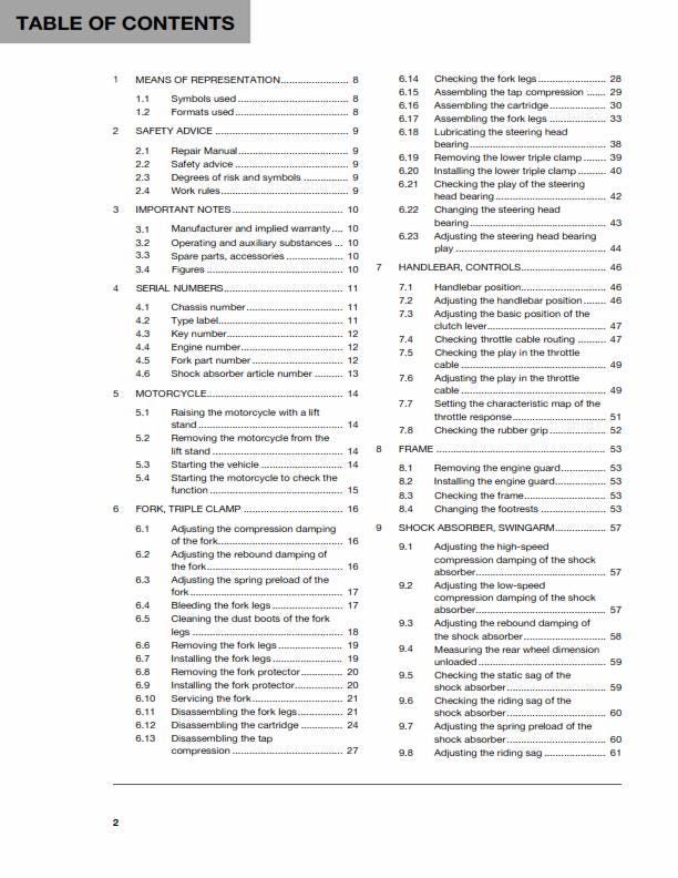 Husqvarna 2017 - FE 450 501 - Service Workshop Repair Manual