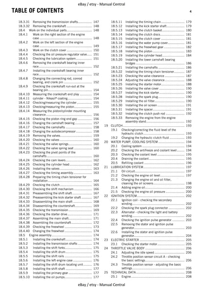 KTM 2013 - 250 Exc-f Six Days Xcf-w - Workshop Service Repair Manuals