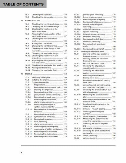 Husqvarna 2016 - FC 250 - Service Workshop Repair Manual