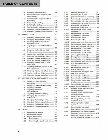 Husqvarna 2017 - FE 250 - Service Workshop Repair Manual