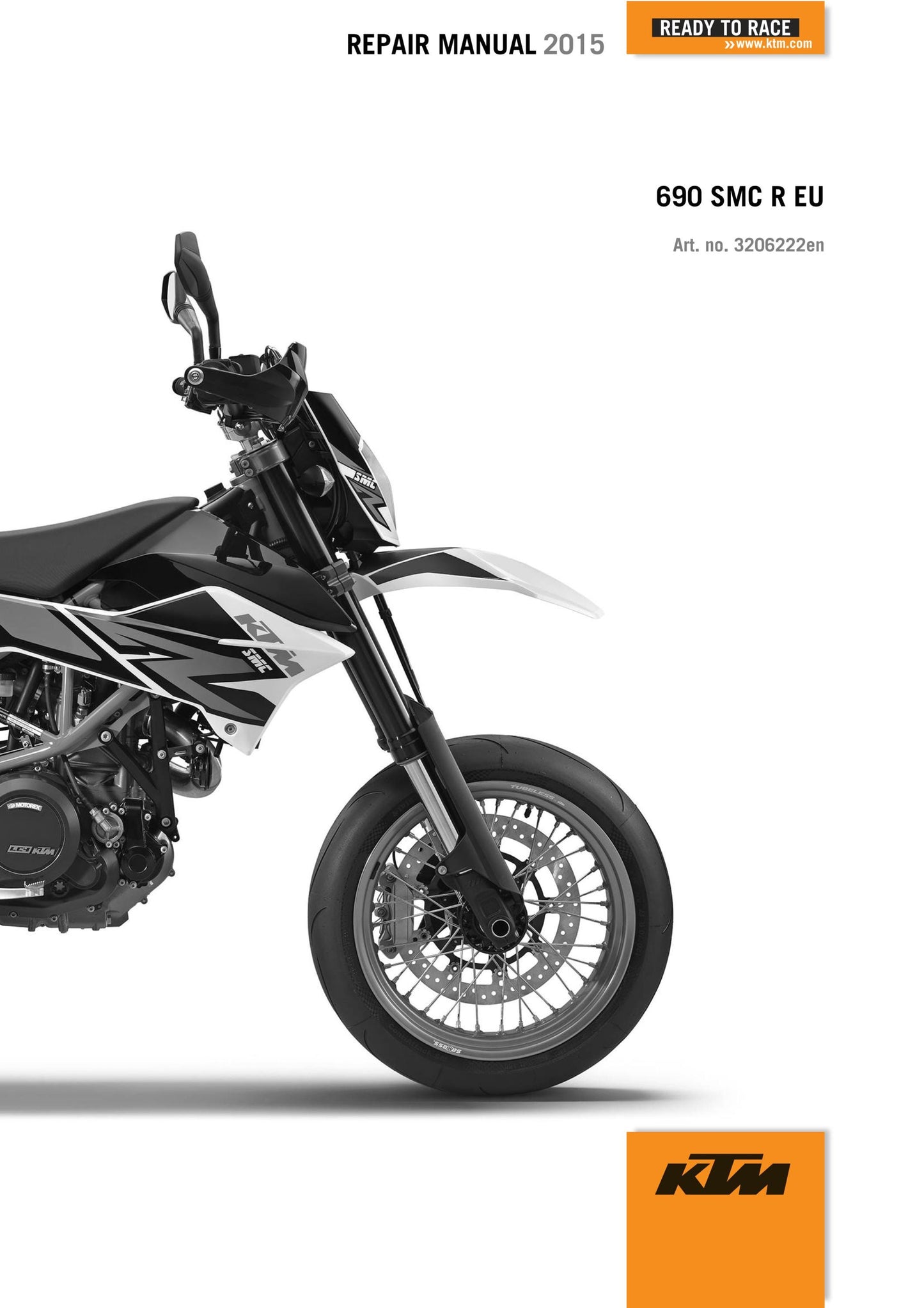 KTM 2015 - 690 Smc R - Eu Edition - Service Workshop Repair Manual