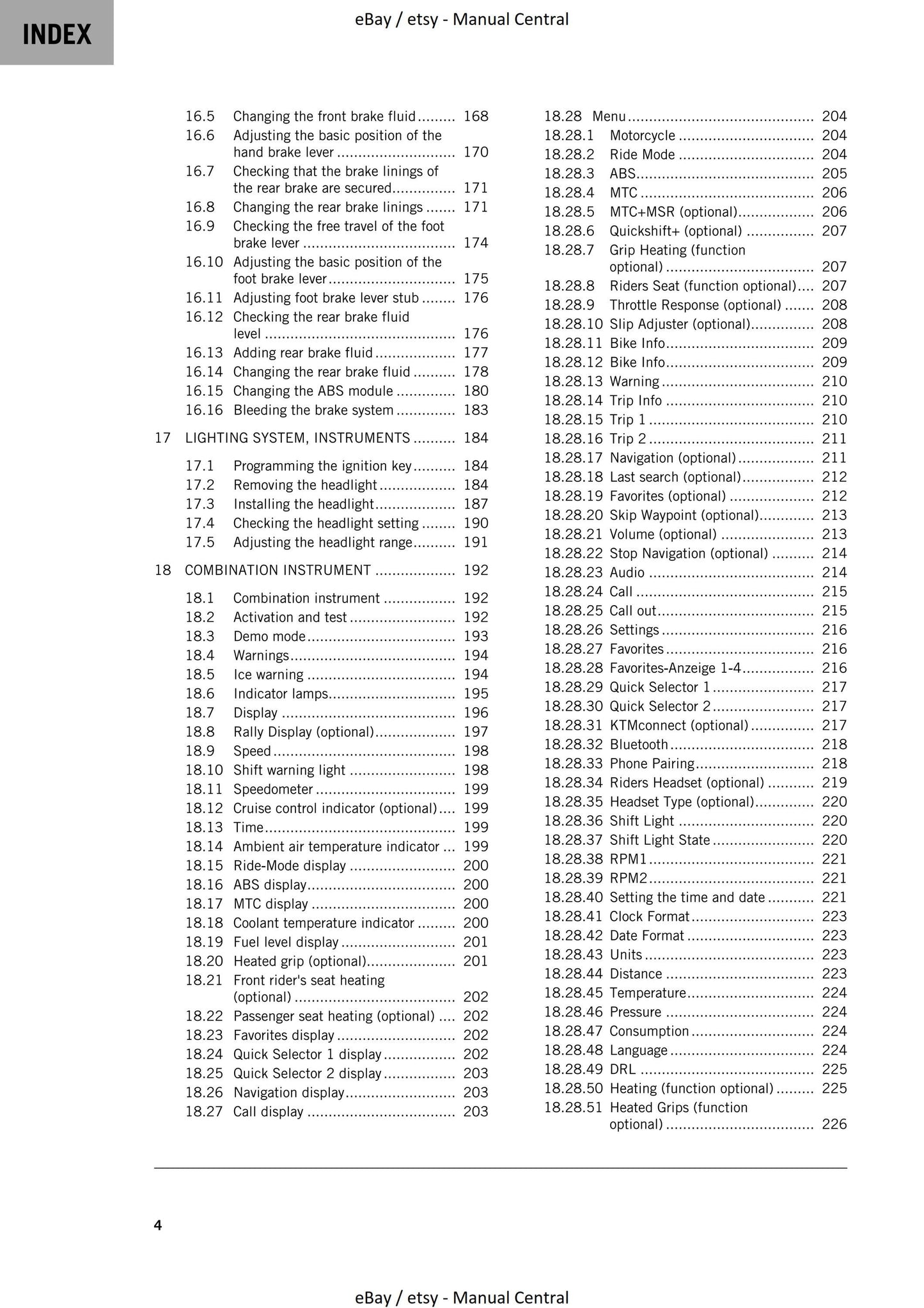 KTM 2023 - 790 Adventure - Service Workshop Repair Manual