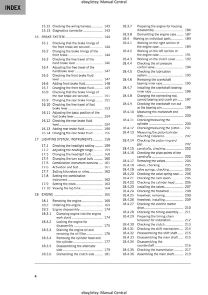 KTM 2024 - 250 Exc-f Six Days - Service Workshop Repair Manual