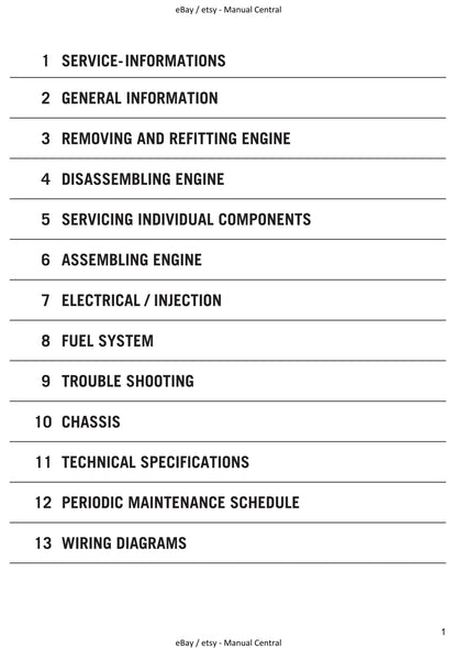 KTM 2003 to 2005 - 950 Adventure 990 Super Duke - Engine Service Workshop Repair Manual